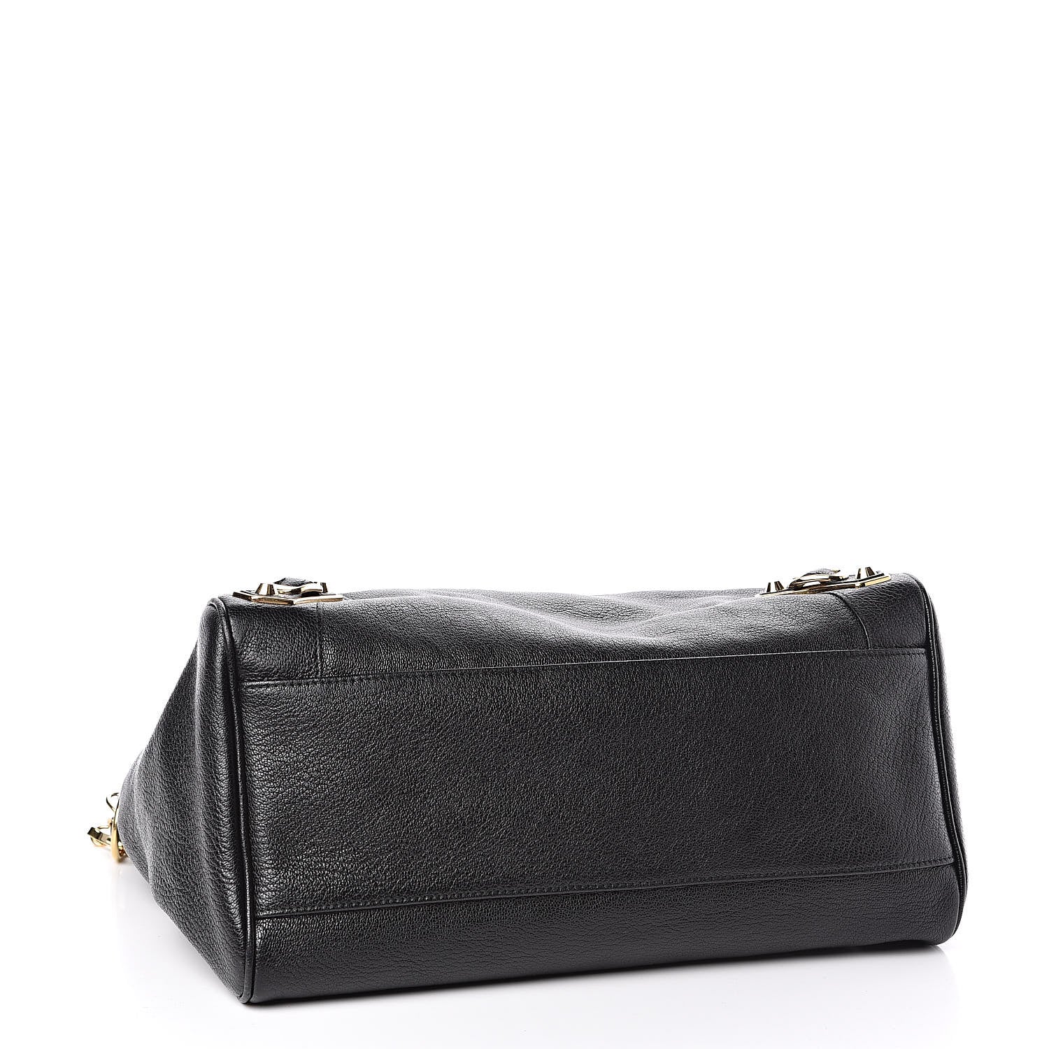 Balenciaga Chevre Gold Metallic Edge Hardware Velo Black 4 of 10