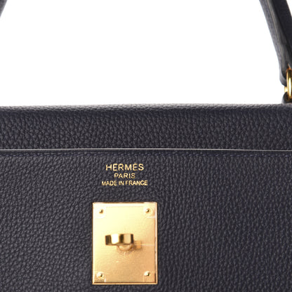Hermes Togo Kelly Retourne 35 Bleu Nuit 6 of 12