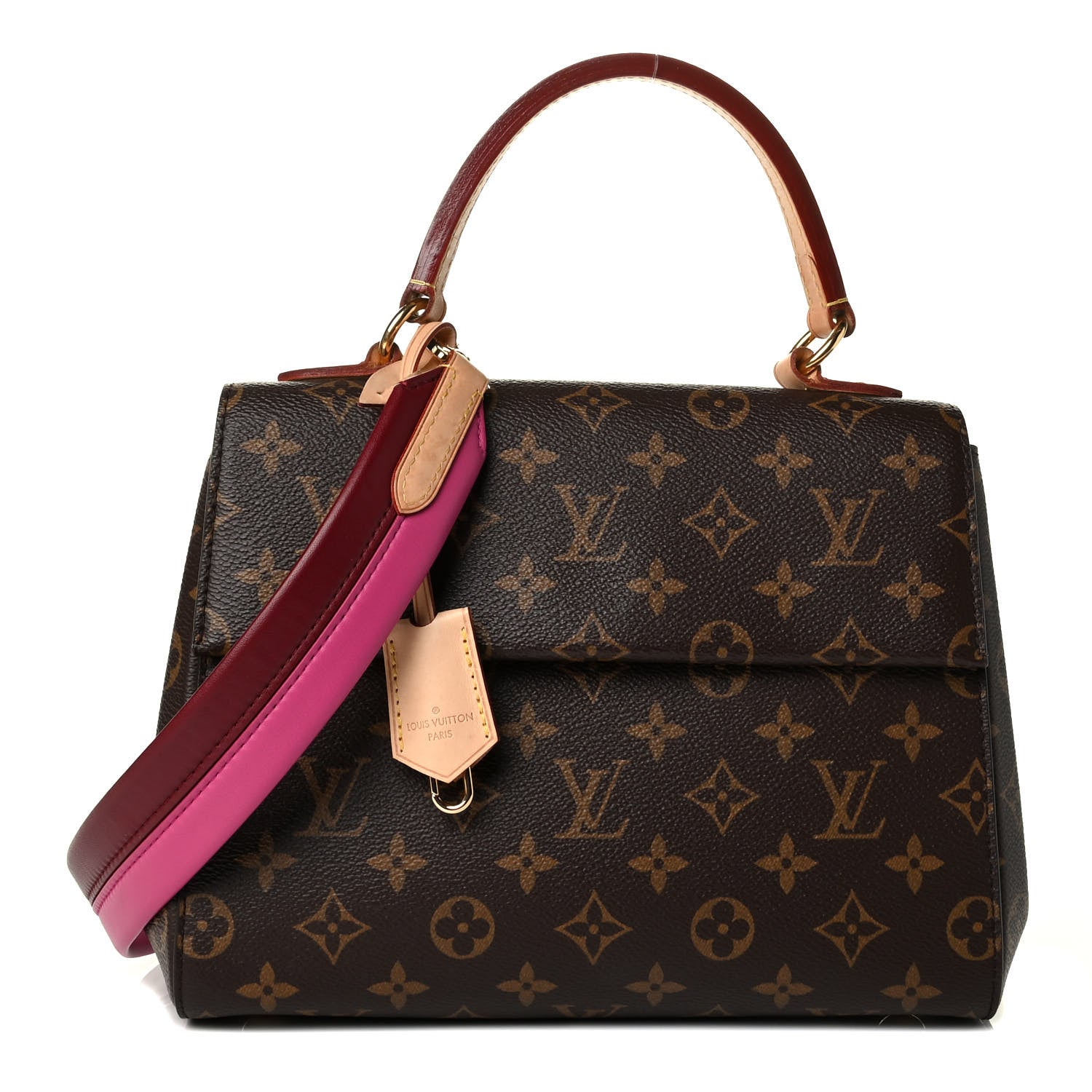 Louis Vuitton Monogram Cluny BB Bordeaux Fuchsia 1 of 7