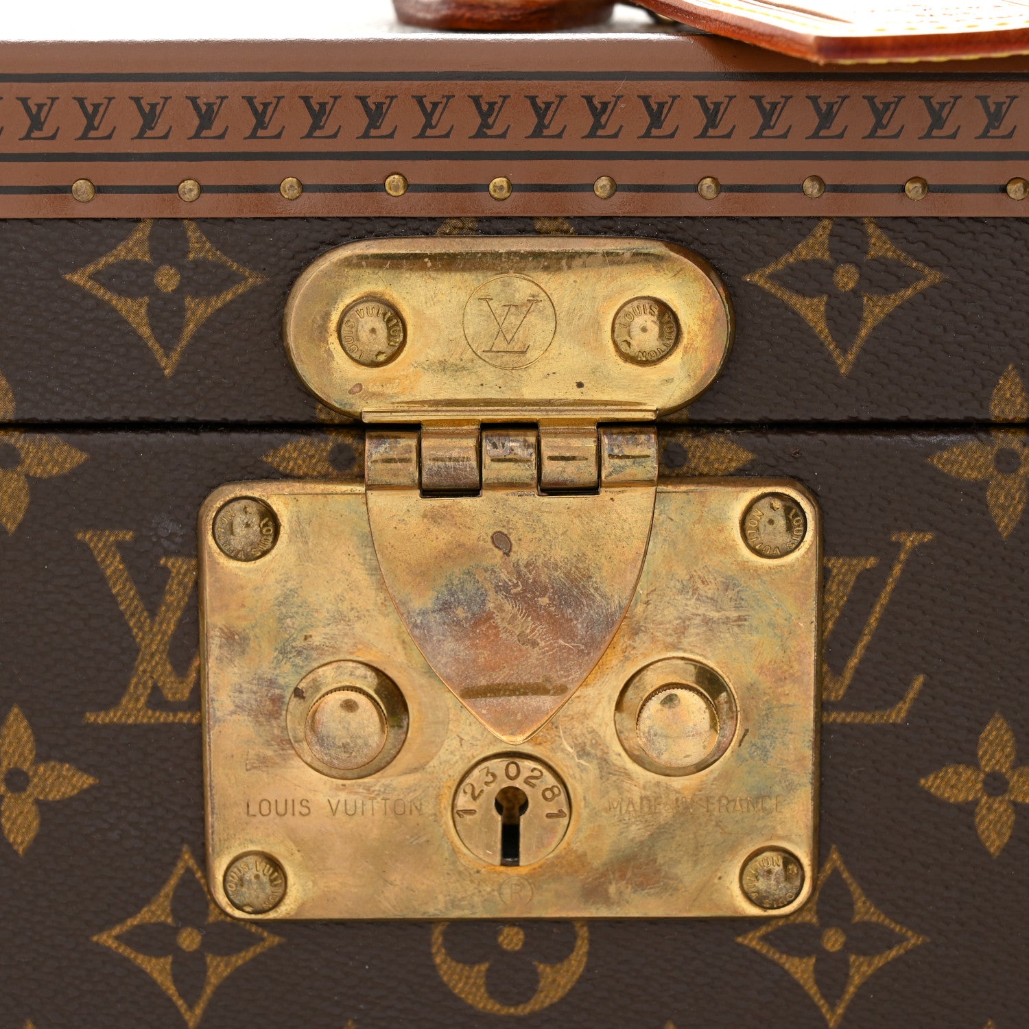 Louis Vuitton Monogram Boite Flacons Beauty Train Trunk Case 11 of 19