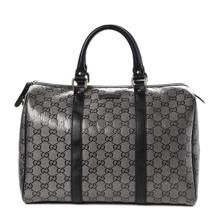 Gucci Crystal Monogram Medium Joy Boston Black 1 of 7