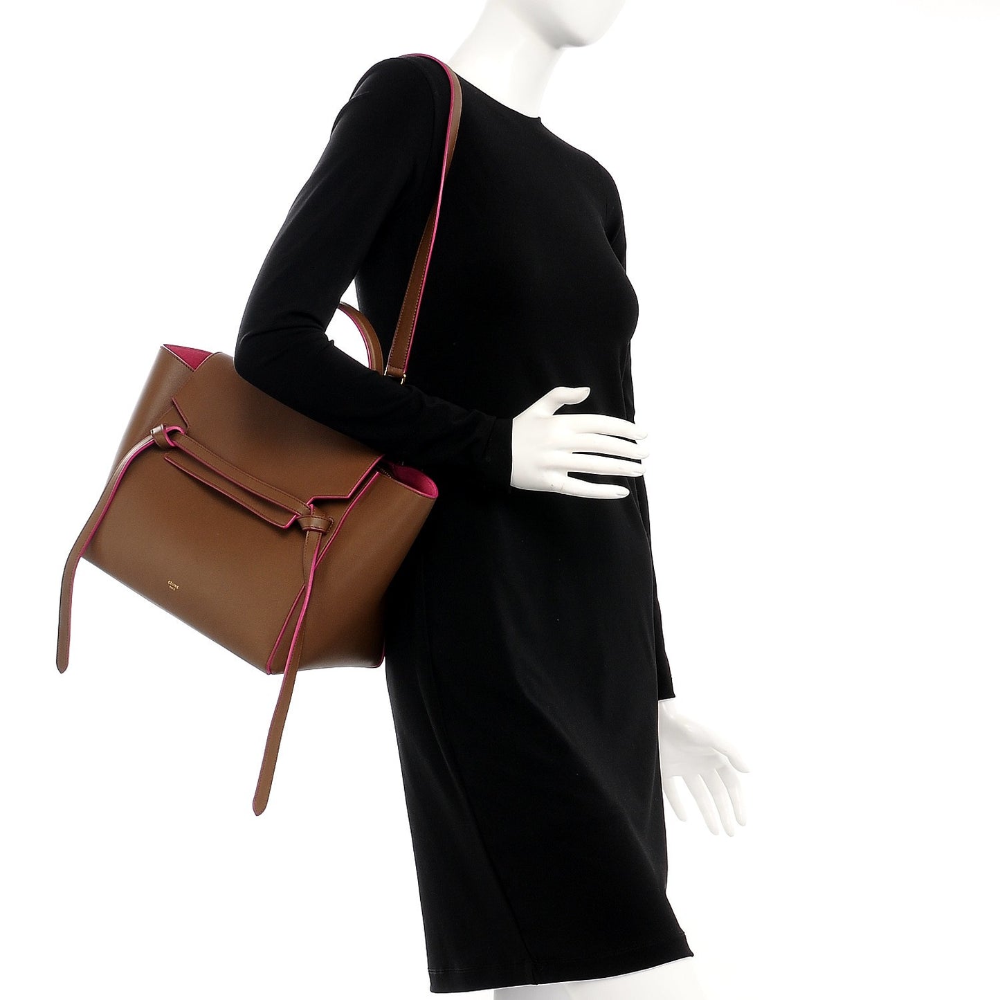 Smooth Calfskin Mini Belt Bag Camel