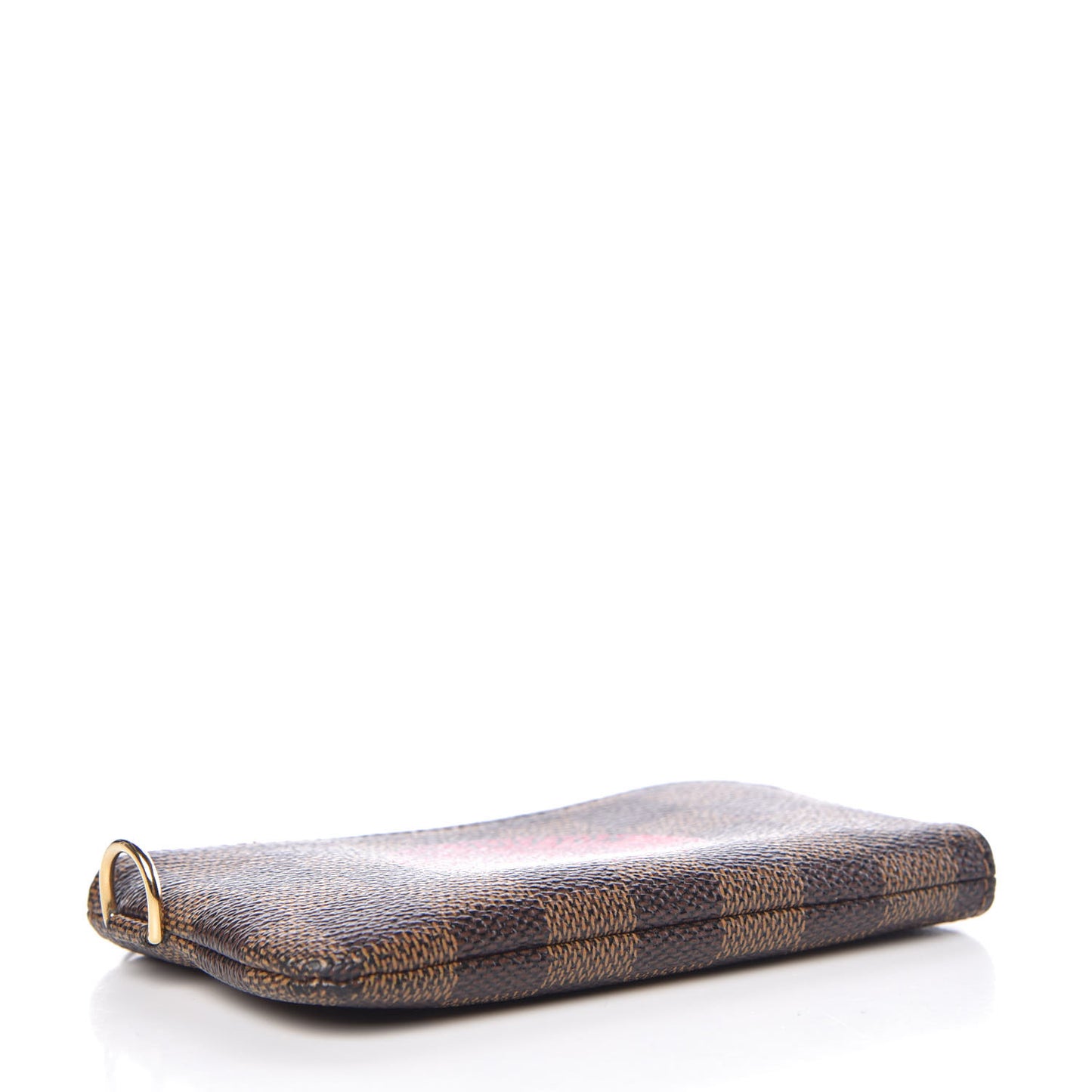 Damier Ebene Complice Trunks and Bags Key Pouch Red