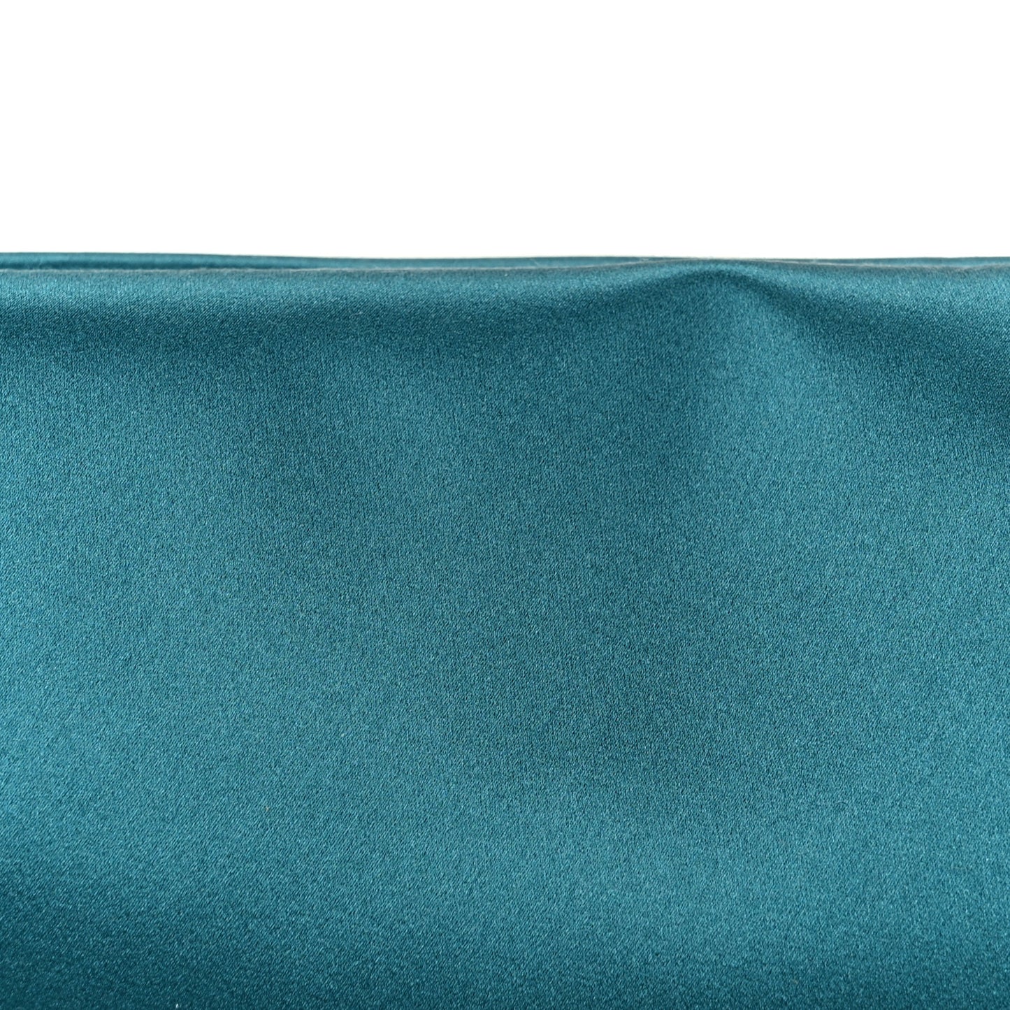 Satin Evening Soft Clutch Turchese