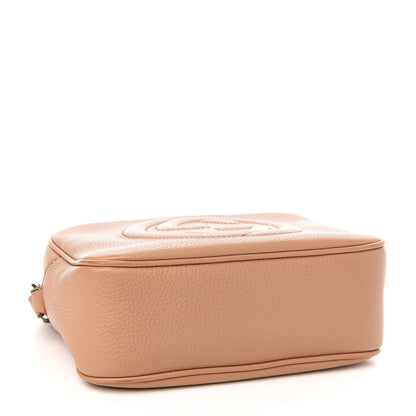 Gucci Pebbled Calfskin Small Soho Disco Bag Rose Beige 4 of 11