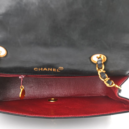 Chanel Lambskin Quilted Small Single Flap Black 4 of 10