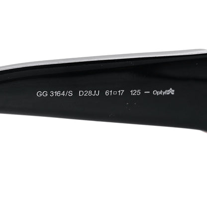 Gucci Acetate Square Frame GG 3164/S Sunglasses Black 5 of 7