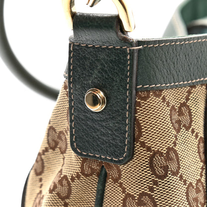 Gucci Monogram Medium Abbey Convertible Tote Green 11 of 11