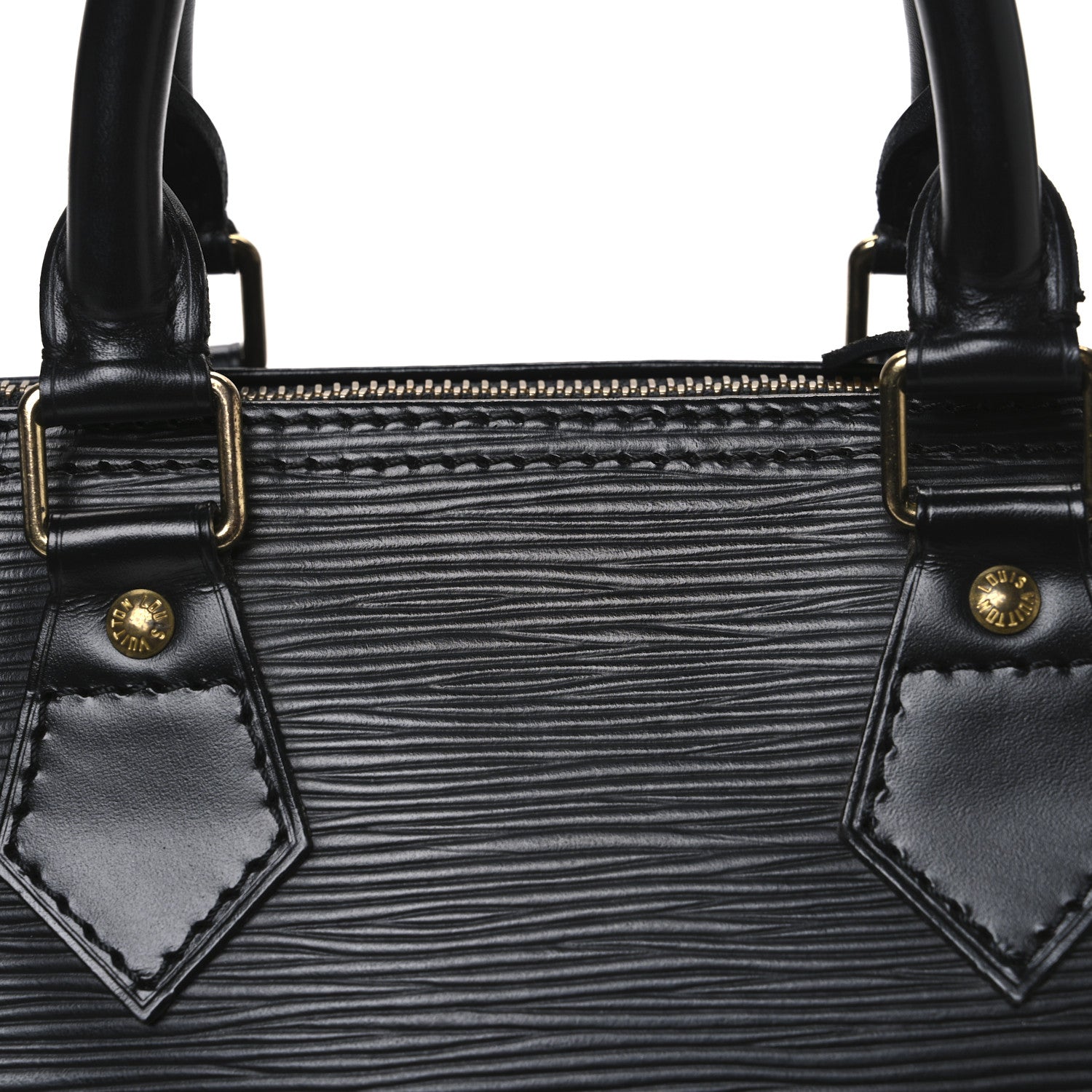 Louis Vuitton Epi Speedy 25 Black 8 of 10