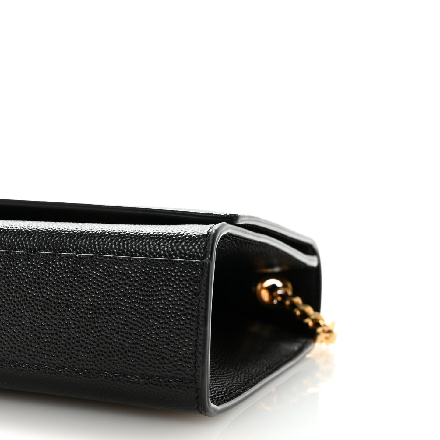Grain De Poudre Medium Classic Monogram Kate Satchel Black