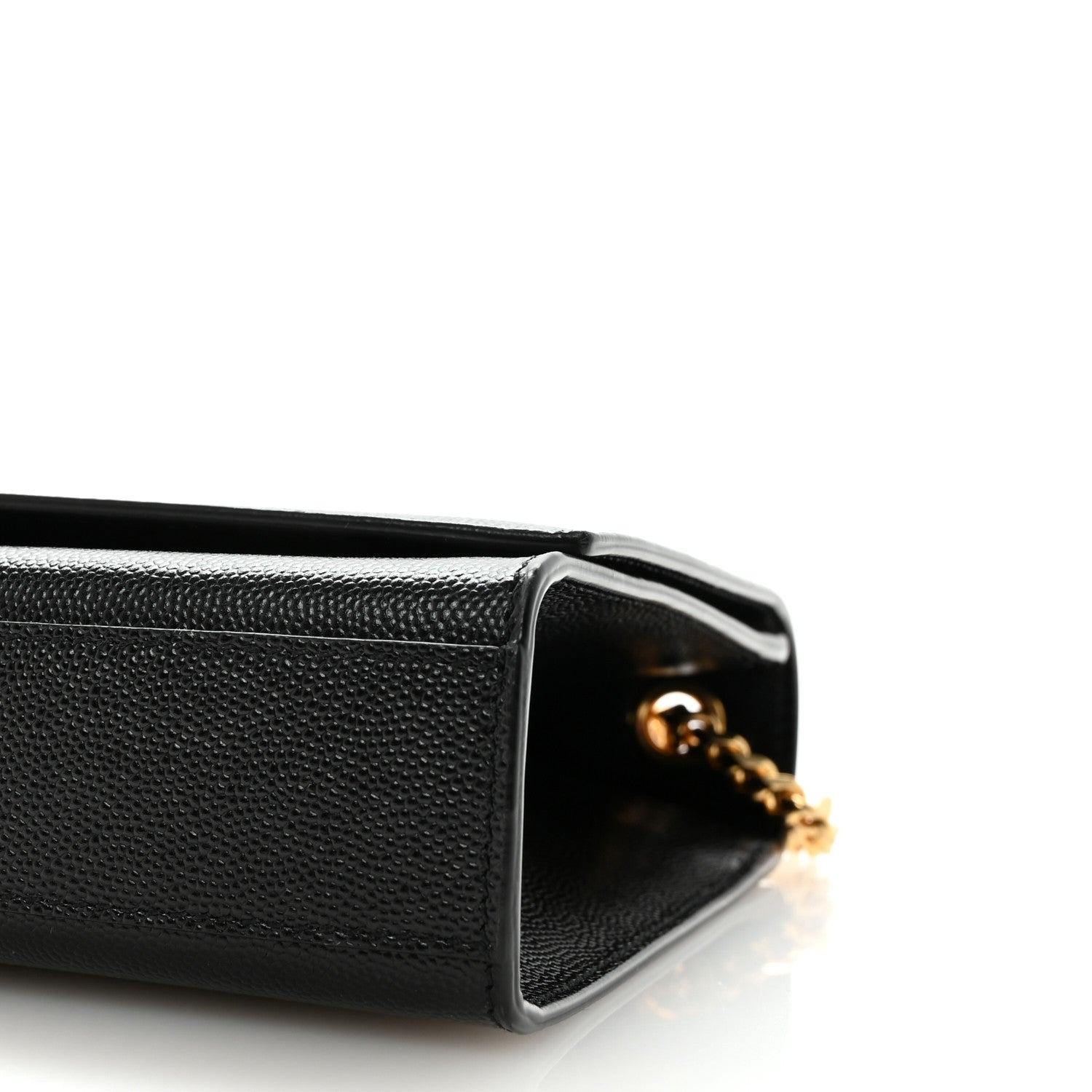 Saint Laurent Grain De Poudre Medium Classic Monogram Kate Satchel Black 9 of 9