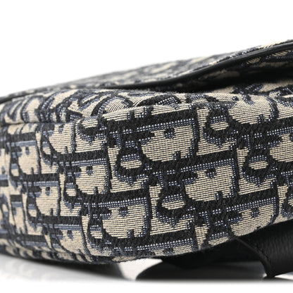 Christian Dior Oblique World Tour Saddle Belt Bag Beige Black 9 of 9