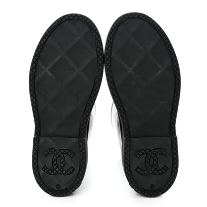 Chanel Caoutchouk CC High Boots 42 Black 5 of 7