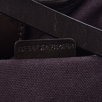 Burberry Suede Haymarket Check Colorblock Small Canterbury Tote Plum 8 of 8