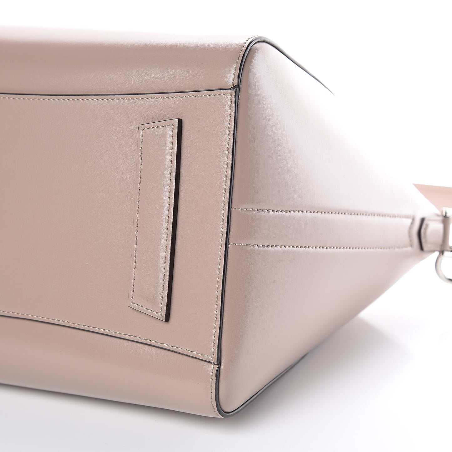 Shiny Lord Calfskin Medium Antigona Taupe