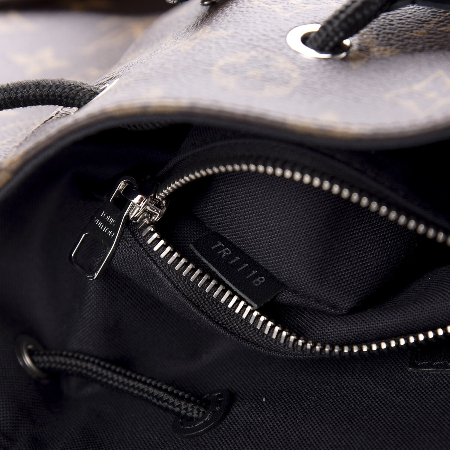 Louis Vuitton Monogram Macassar Christopher PM Backpack 6 of 9