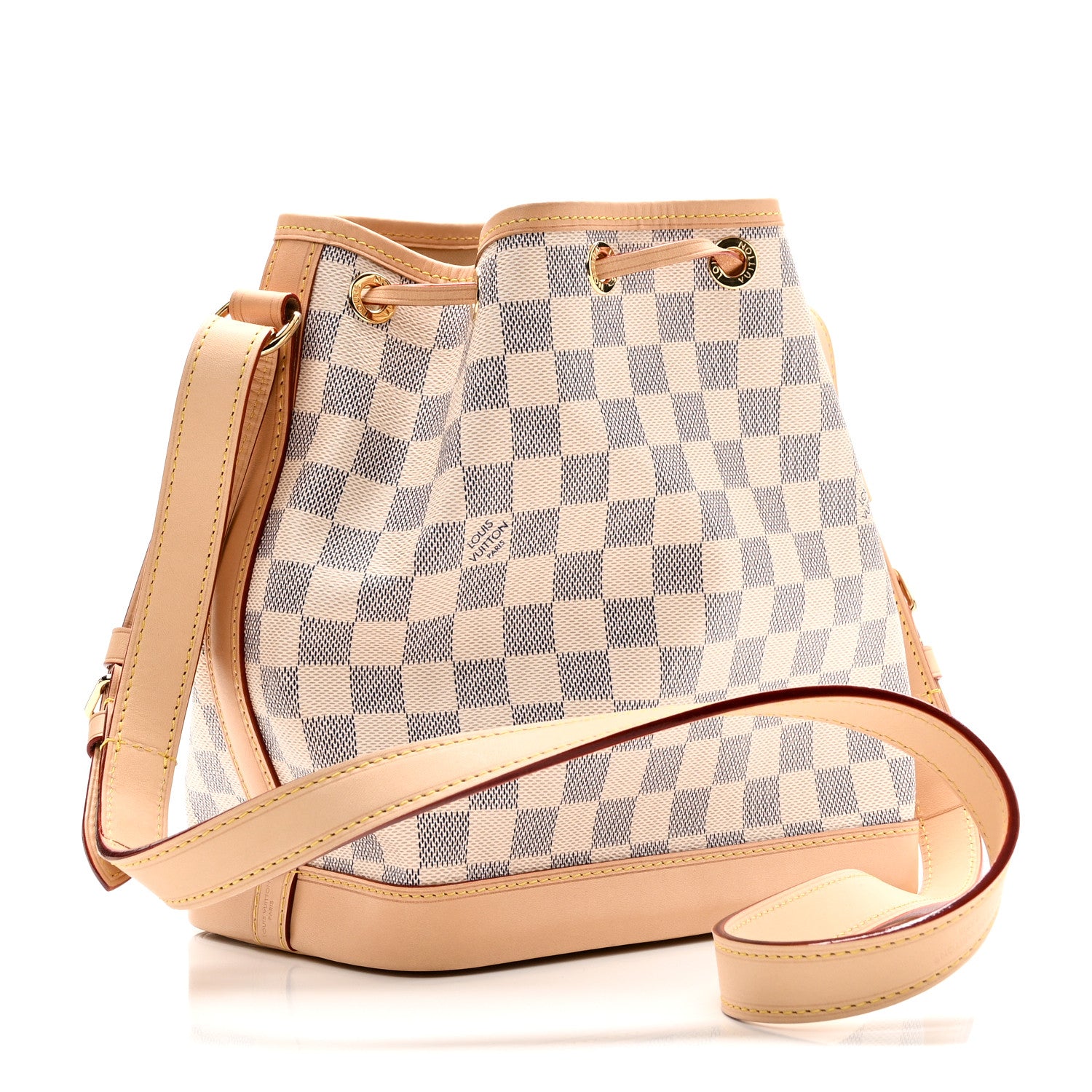 Louis Vuitton Damier Azur Noe BB 3 of 10