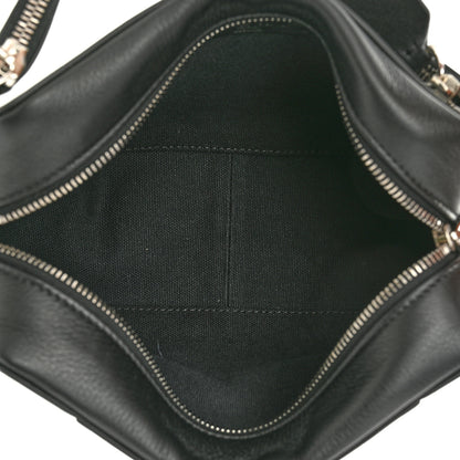 Valentino Garavani Calfskin Mens VLogo Belt Bag Black White 5 of 9