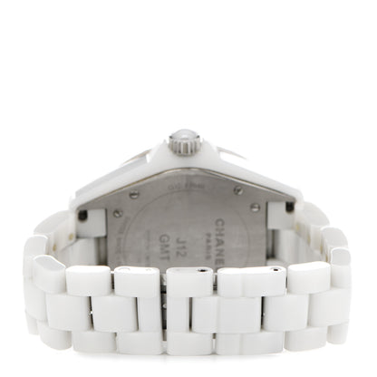 Chanel Stainless Steel Ceramic 41mm GMT J12 Automatic Watch White 3 of 4