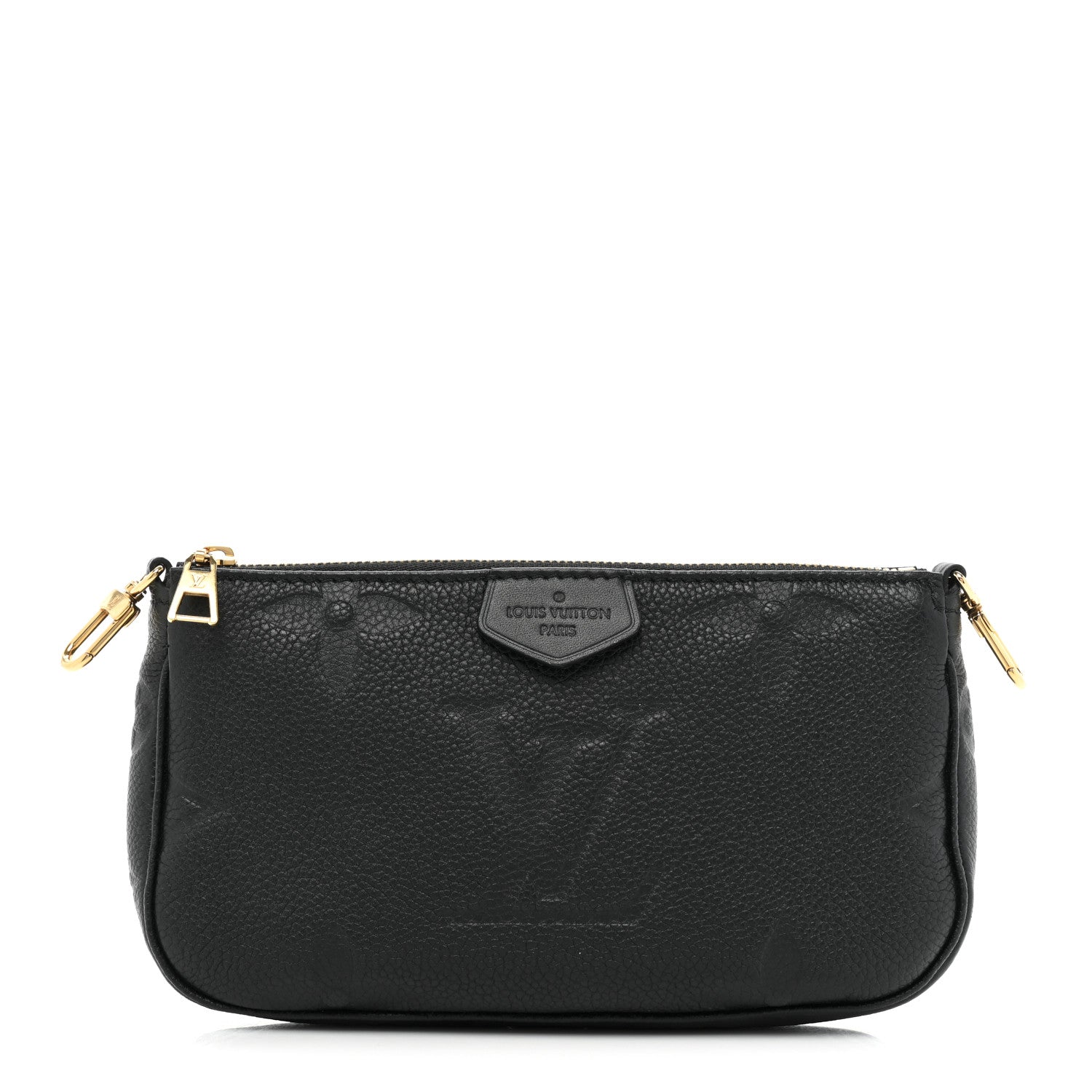 Louis Vuitton Empreinte Monogram Giant Multi Pochette Accessories Small Pochette Black 1 of 7
