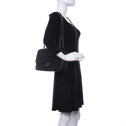 Chanel Caviar Quilted Jumbo Single Flap Black 2 of 11
