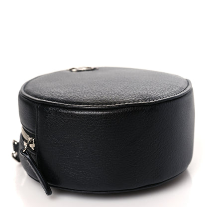 Chanel Goatskin Round Clutch With Chain Black 4 of 9