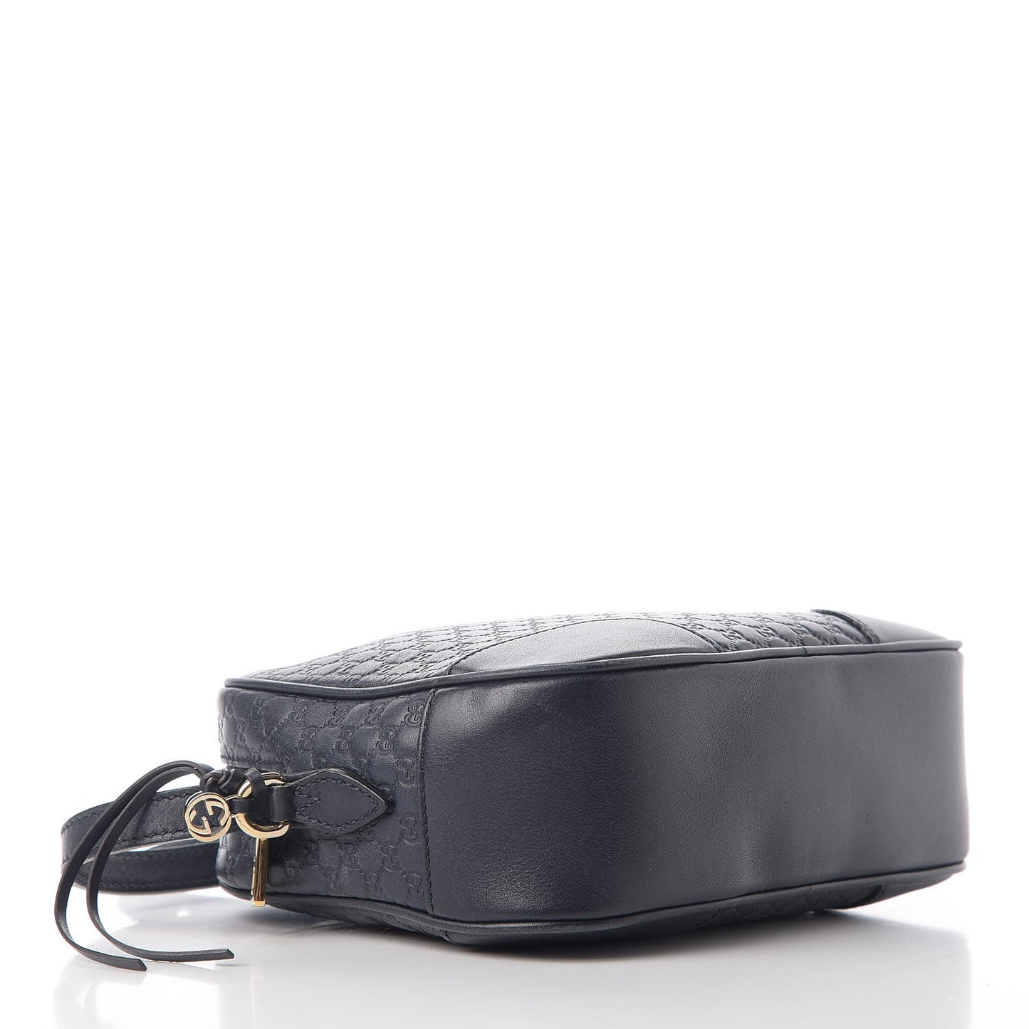 Soft Microguccissima Mini Bree Messenger Bag Blue