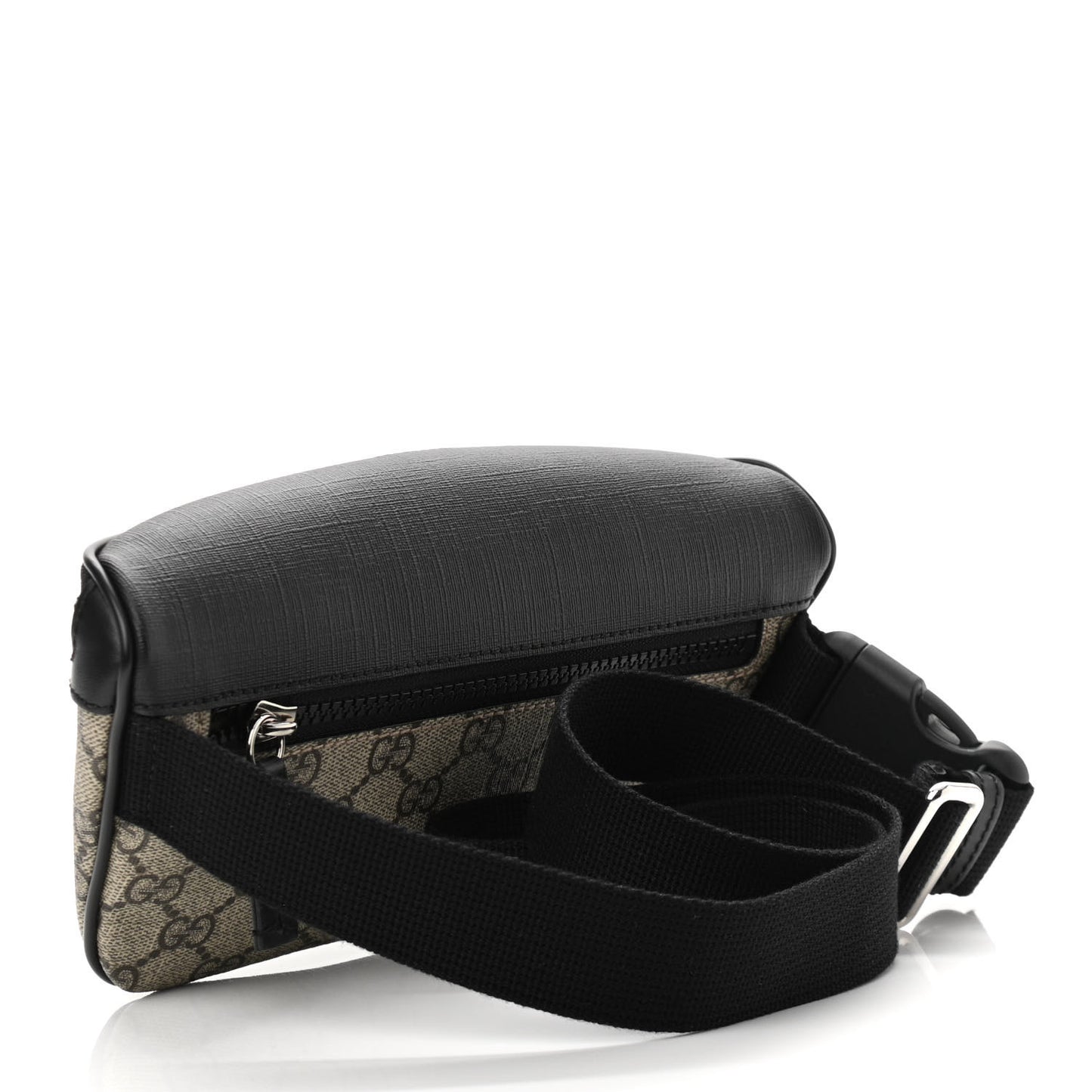 GG Supreme Monogram Belt Bag Black