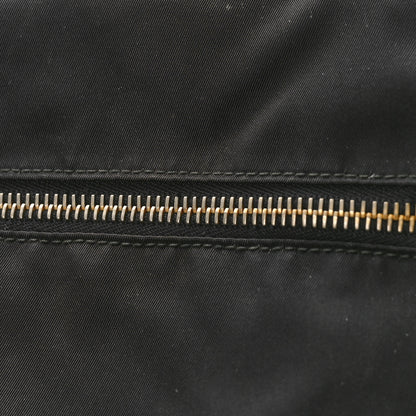 Prada Tessuto Nylon Saffiano Messenger Bag Black 10 of 11