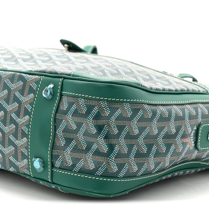 Goyard Goyardine Ambassade MM Briefcase Green 17 of 17