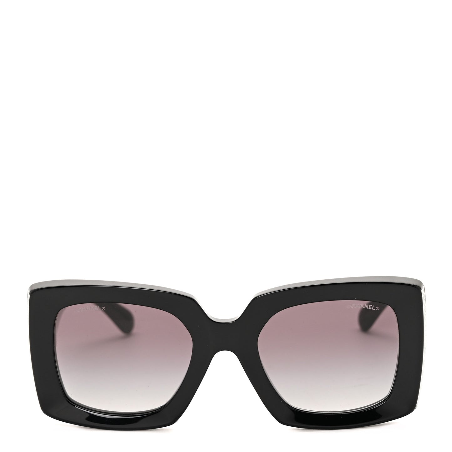 Acetate Rectangle Sunglasses 5435 Black
