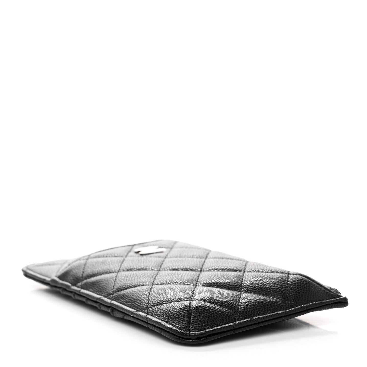 Chanel Caviar Quilted Classic iPhone Pouch Black 4 of 8