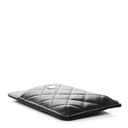 Chanel Caviar Quilted Classic iPhone Pouch Black 4 of 8