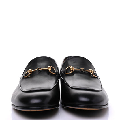 Gucci Calfskin Horsebit Mens Jordaan Loafers 9.5 Black 2 of 11