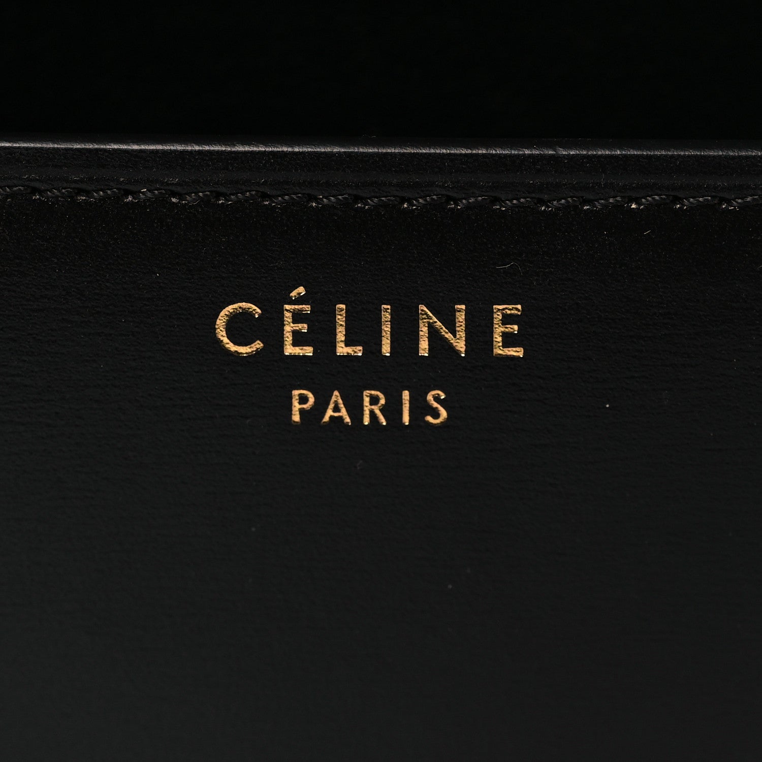 Celine Box Calfskin Medium Classic Box Flap Bag Black 7 of 10