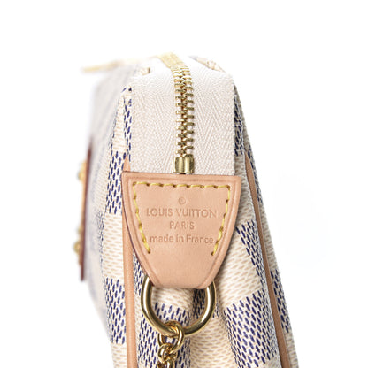 Louis Vuitton Damier Azur Eva Clutch 7 of 9