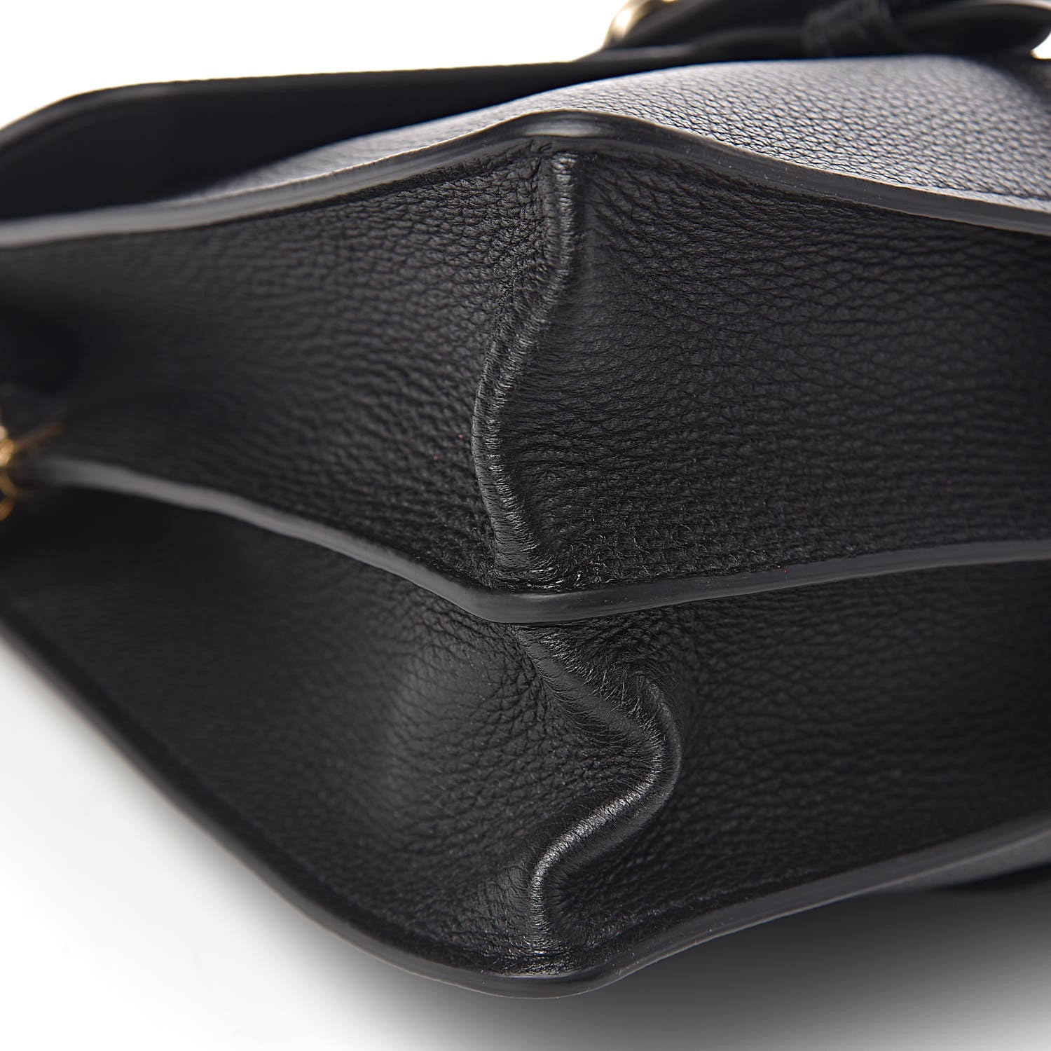 Chloe Grained Calfskin Medium Aby Day Shoulder Bag Black 8 of 10