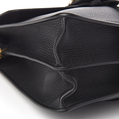 Chloe Grained Calfskin Medium Aby Day Shoulder Bag Black 8 of 10