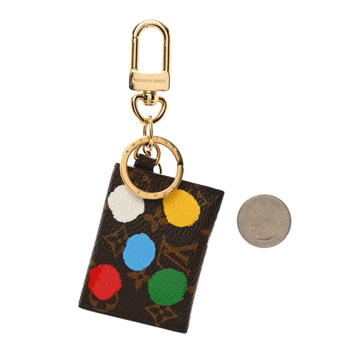 Louis Vuitton LV X YK Monogram Key Ring 2 of 3