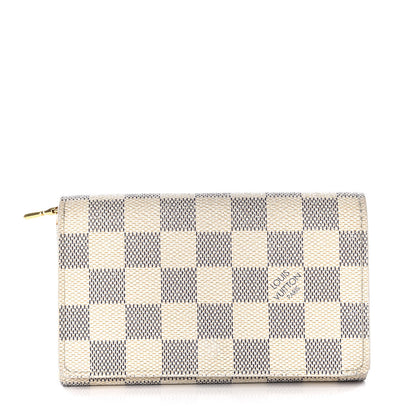 Louis Vuitton Damier Azur Port Monnaie Billets Tresor Wallet 1 of 10