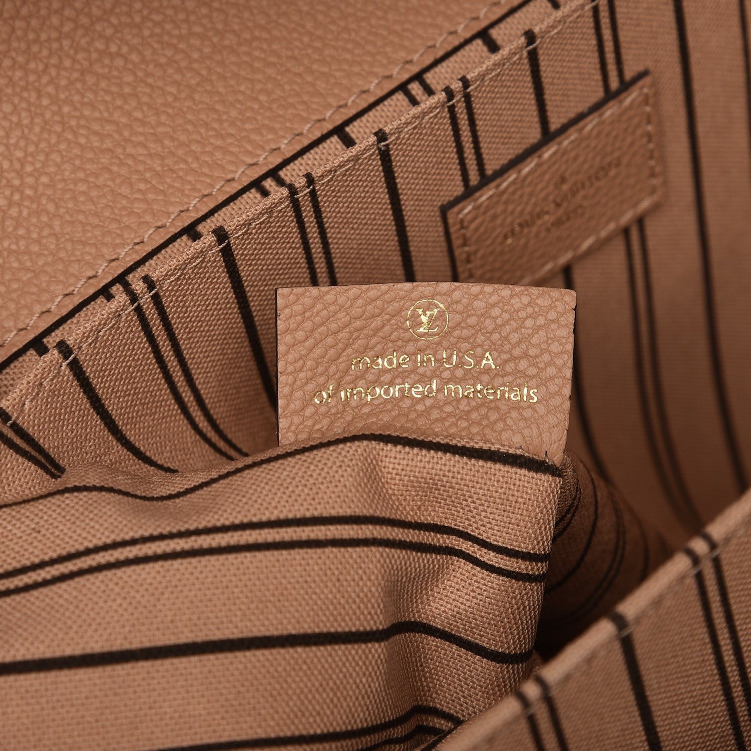 Louis Vuitton Empreinte Pochette Metis Papyrus 7 of 8