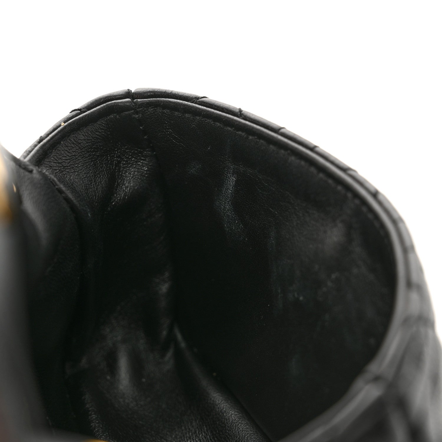 Christian Dior Supple Calfskin Cannage Micro Caro Bag Black 10 of 11