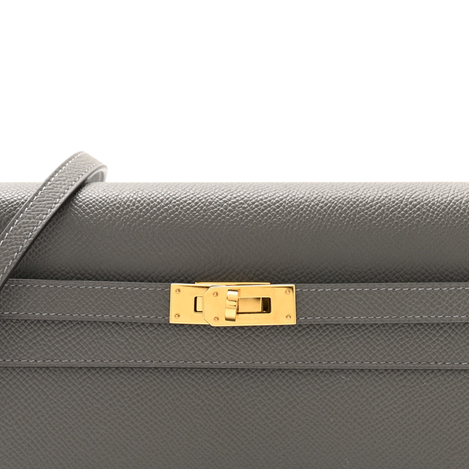 Hermes Epsom Kelly To Go Wallet Gris Meyer 9 of 12
