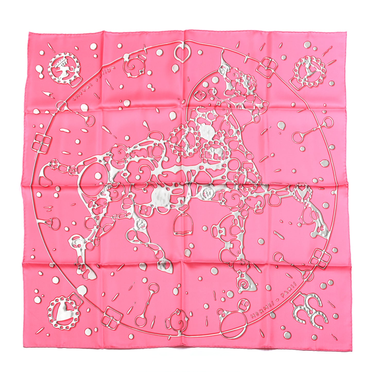 Silk Cheval Fusion Scarf 90