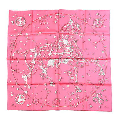 Hermes Silk Cheval Fusion Scarf 90 1 of 5