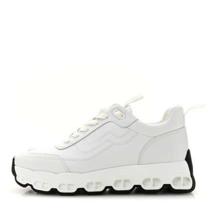 Hermes Goatskin Impulse Sneakers 37 White 1 of 11