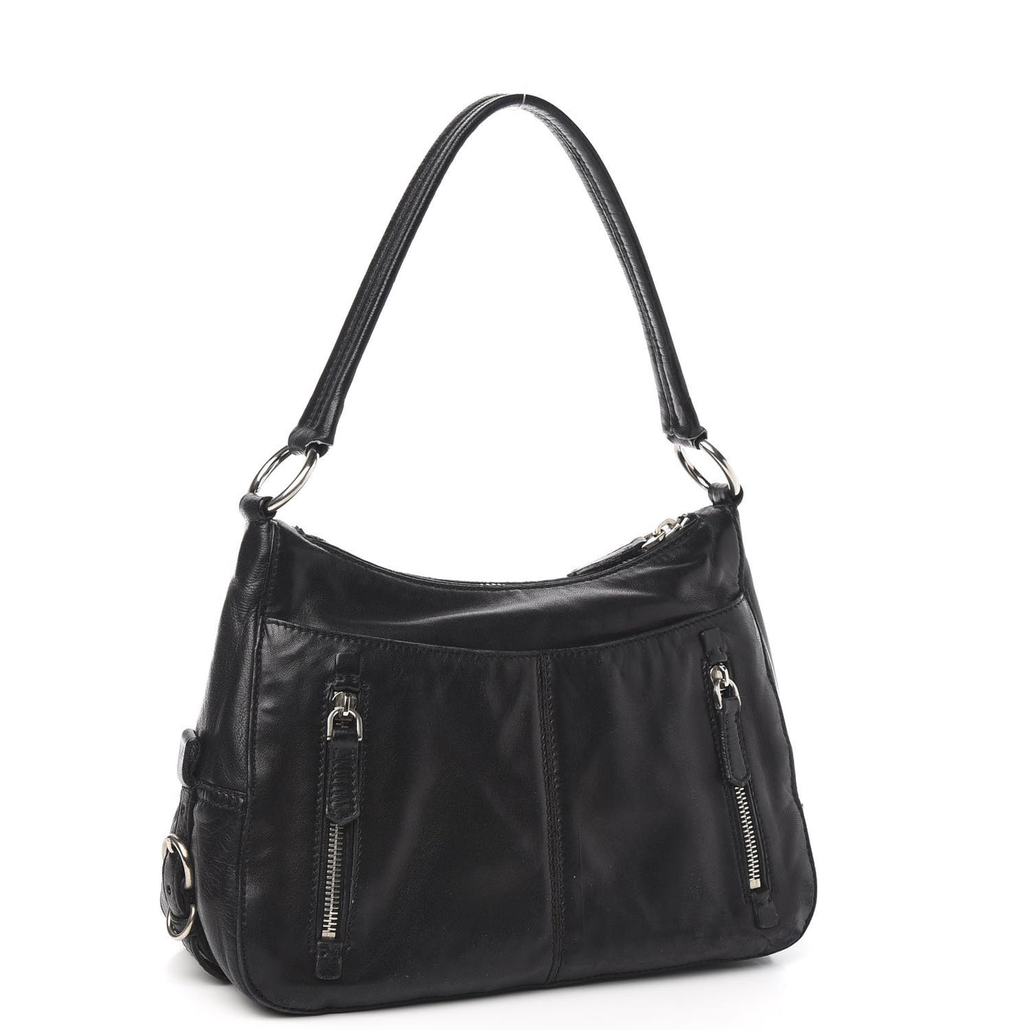 Soft Calfskin Hobo Black