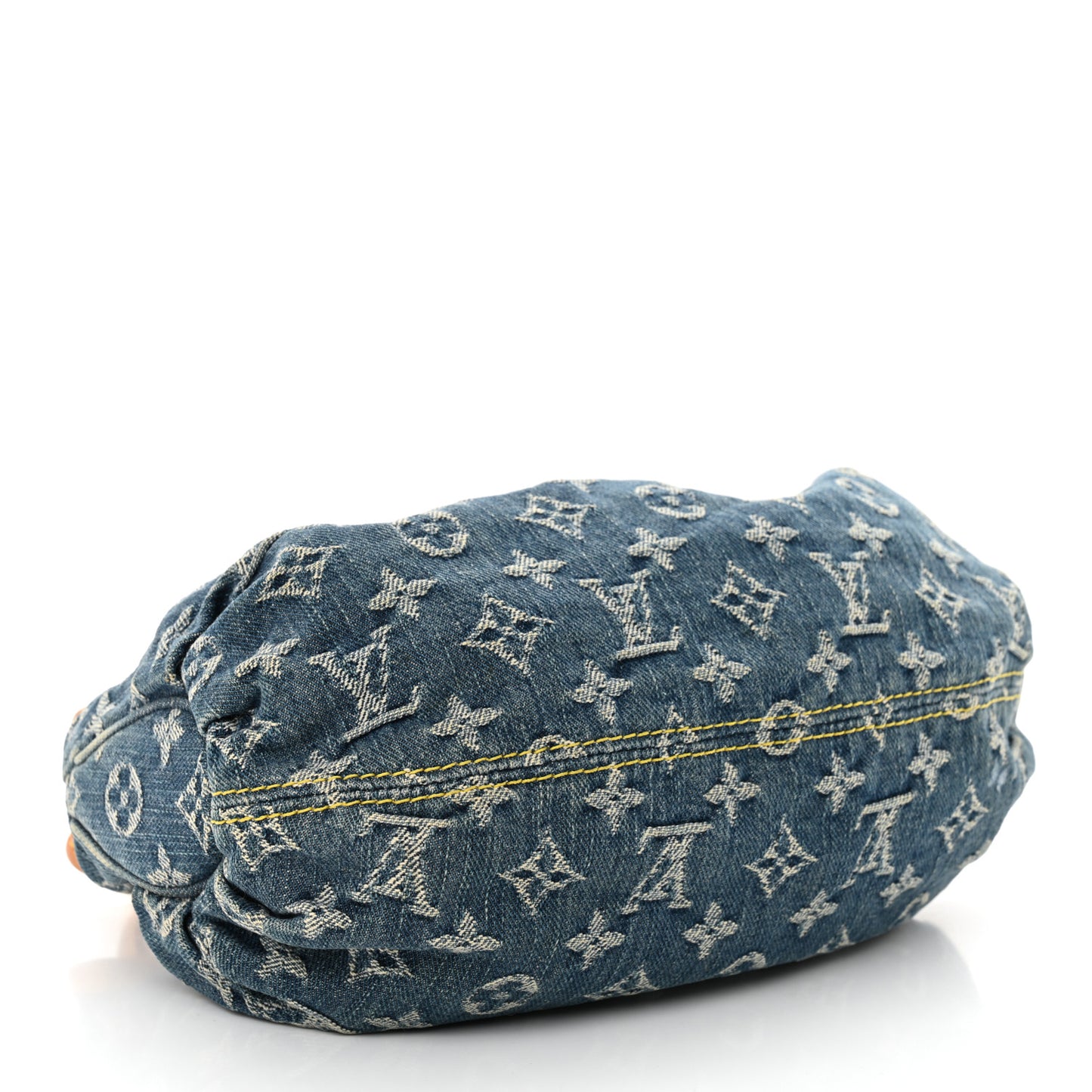 Monogram Denim Pleaty Blue