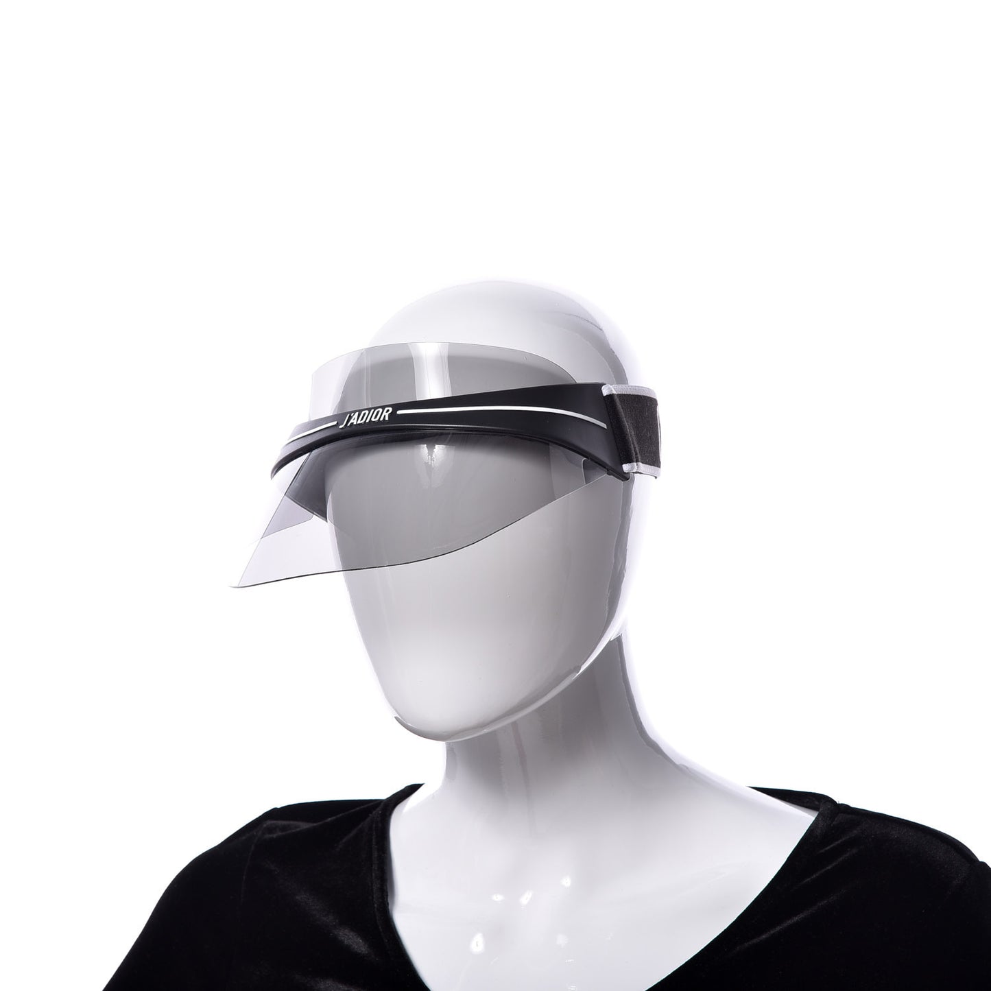 Mirrored DiorClub1 Sun Visor Black