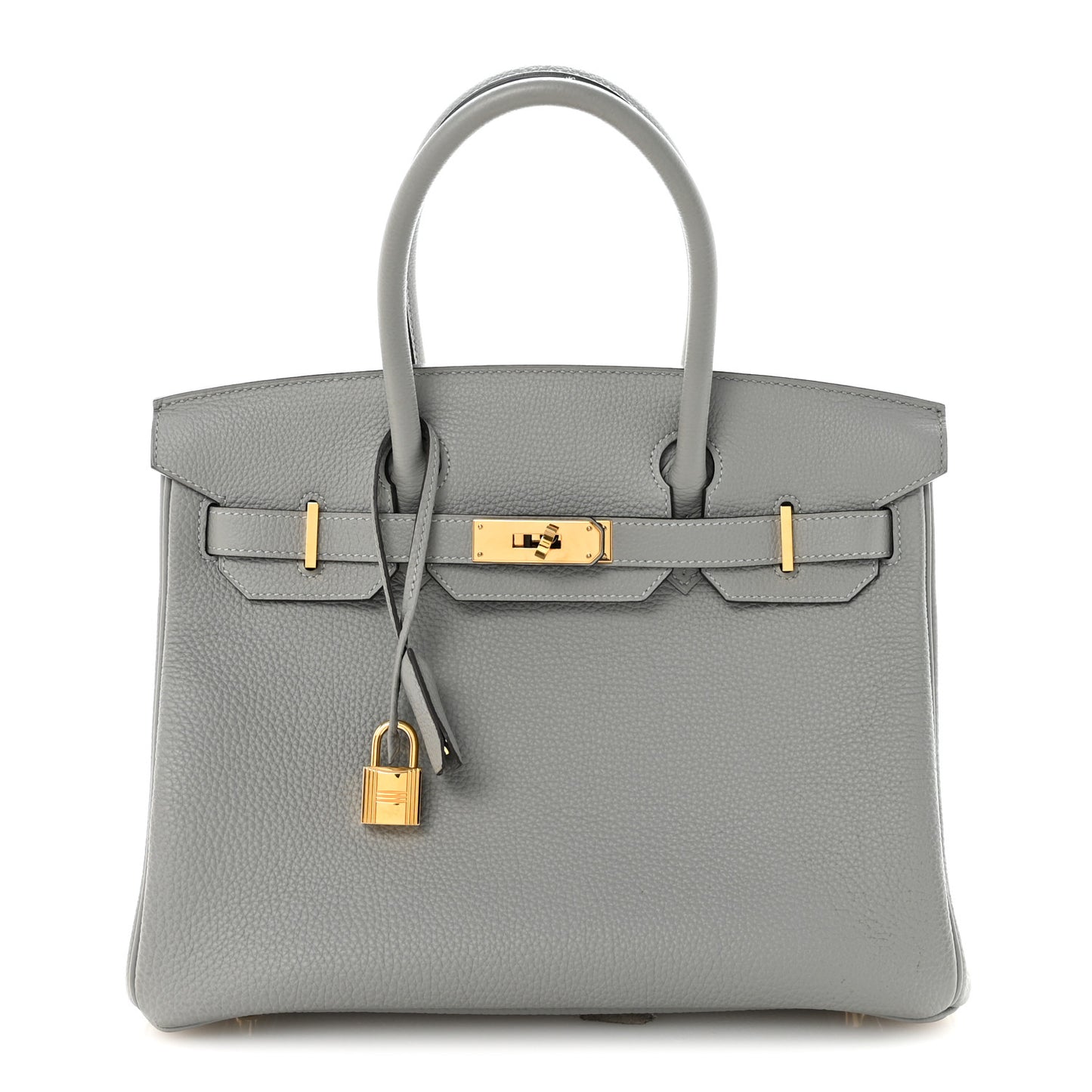 Togo Birkin 30 Gris Mouette